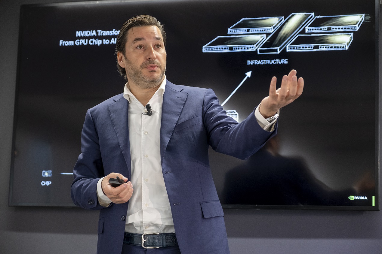 Carlo Ruiz, vicepresidente de Operaciones para EMEA de Nvidia