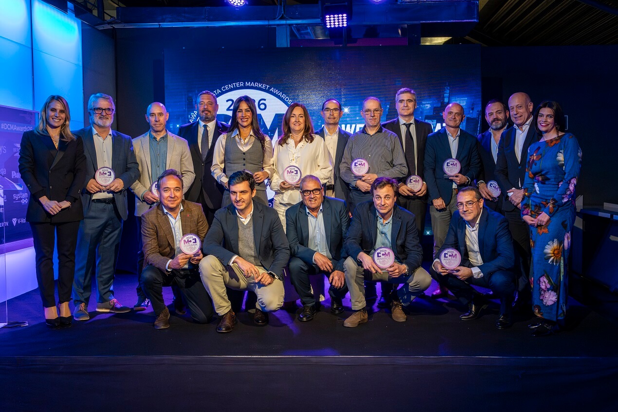 Fotos de grupo de los premiados de los DCM Awards 2026