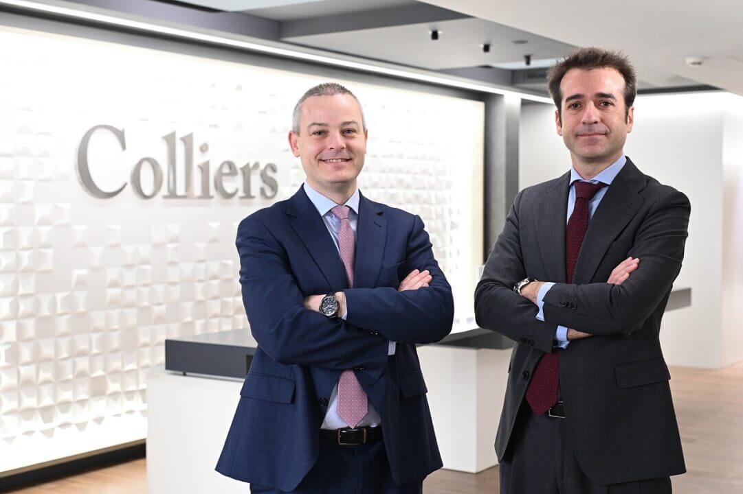 De izquierda a derecha: José María Guilleuma y Gonzalo Martín, Managing Directors de Data Centers en Colliers Iberia