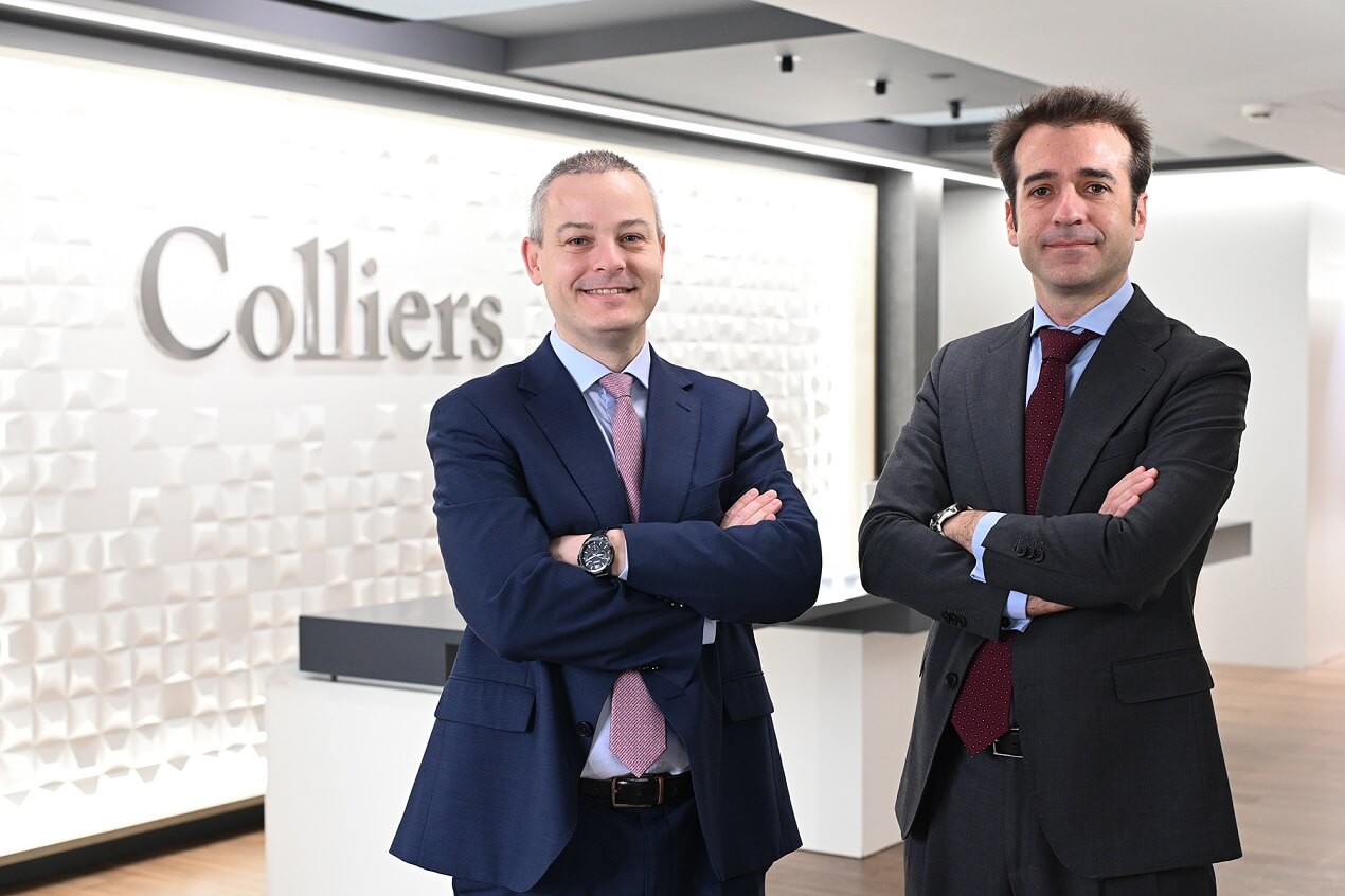 De izquierda a derecha: José María Guilleuma y Gonzalo Martín, Managing Directors de Data Centers en Colliers Iberia