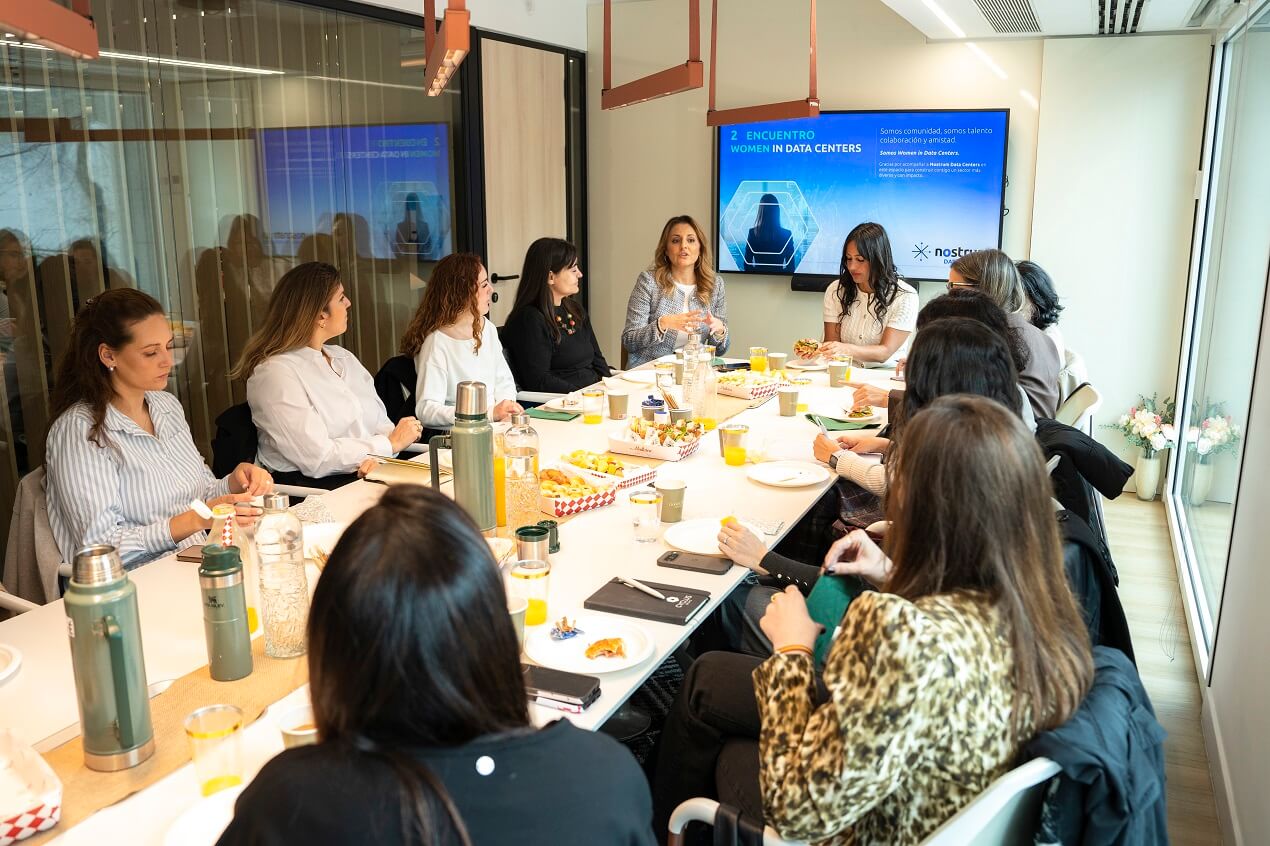Imagen del encuentro de Women in Data Center organizado por Nostrum Group
