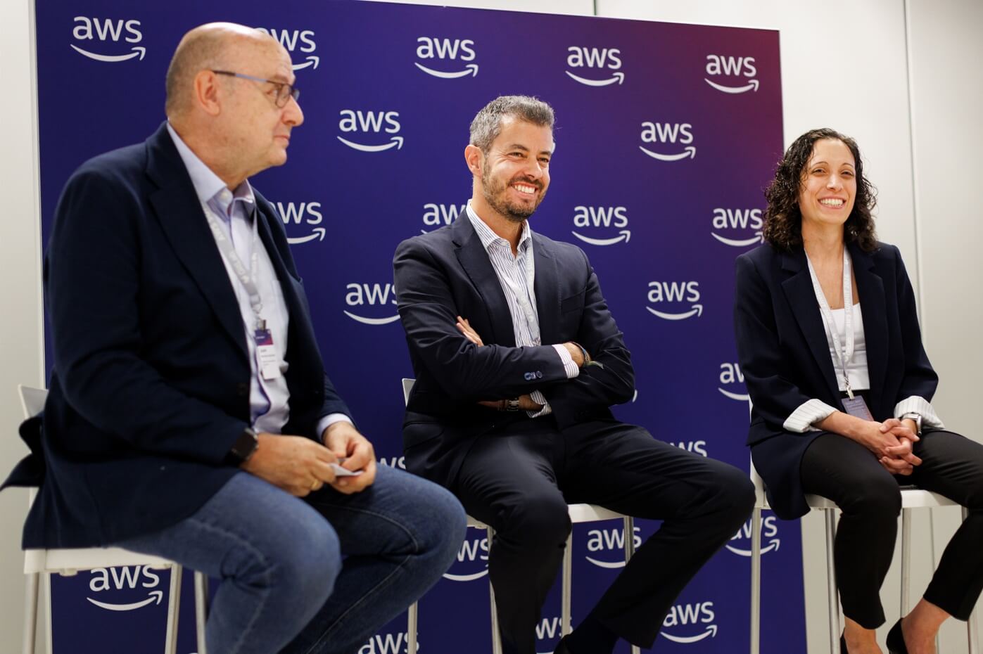 manifiesto Natalia Sampietro, Analytics Transformation Discipline Leader de BBVA; Ubaldo González, Chief Data Officer de Mapfre; y Juan Martínez Doreste, viceconsejero de Igualdad y Diversidad del Gobierno de Canarias