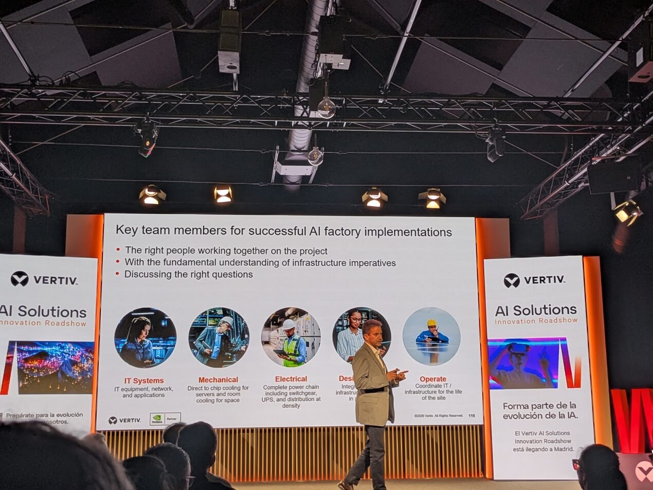 Vertiv celebra una nueva edición de su AI Solutions Roadshow en Madrid