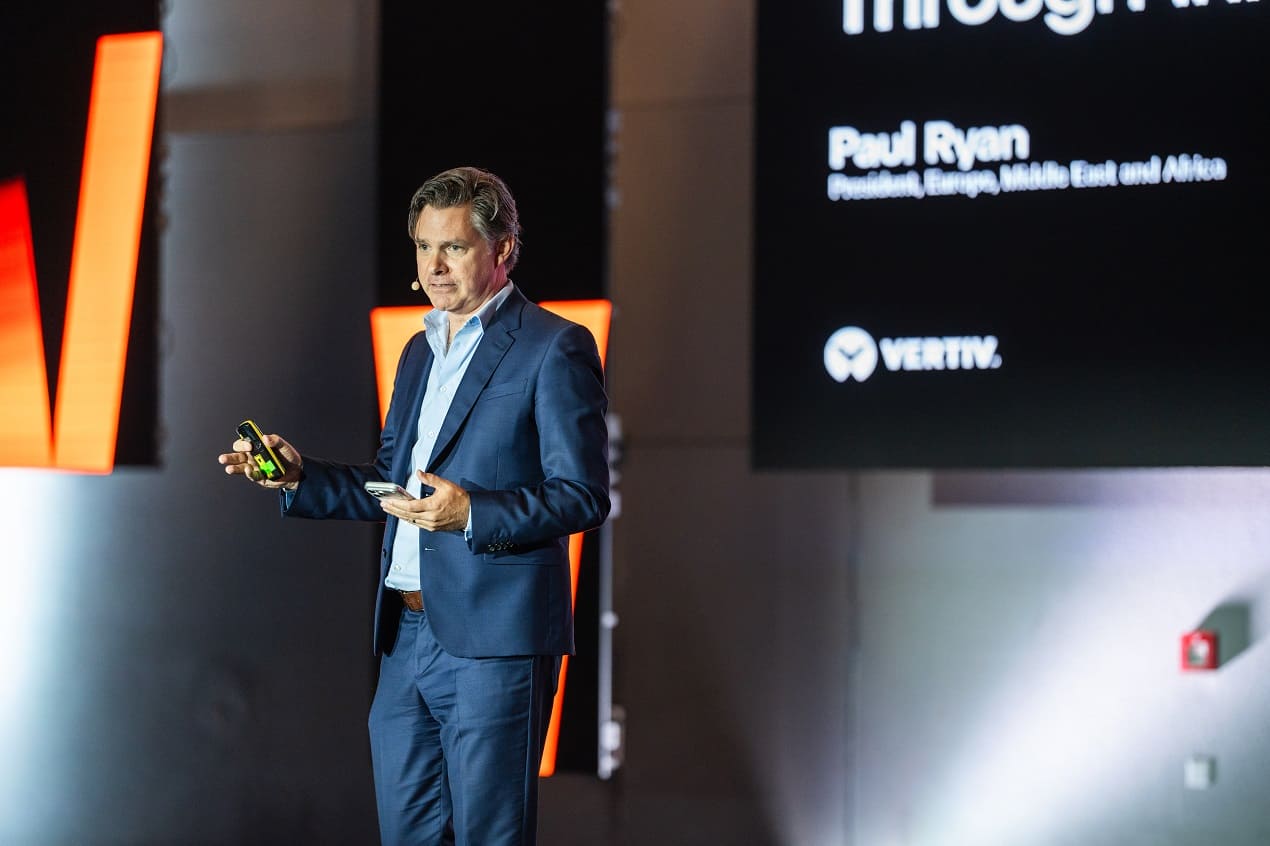 Paul Ryan, presidente para Europa, Oriente Medio y África (EMEA) de Vertiv